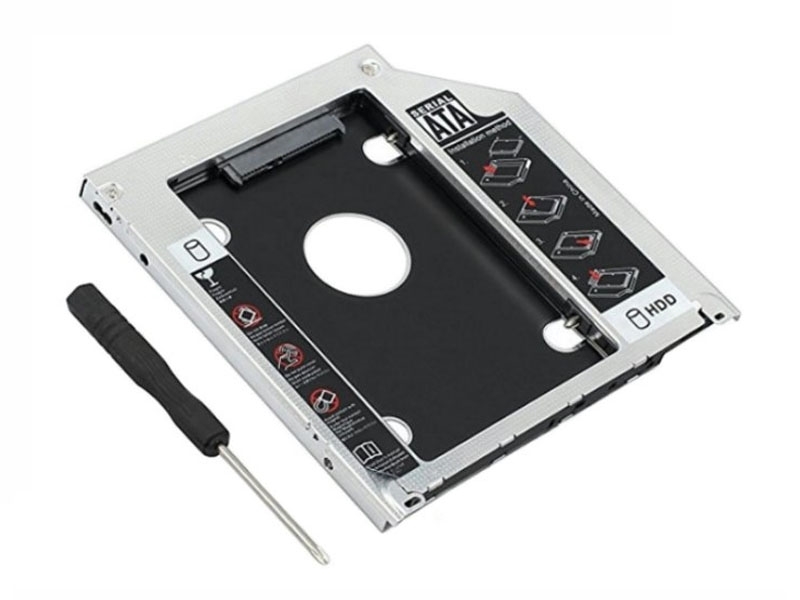 2 .5吋硬碟 SSD轉SLIM光碟 轉接架(9.5mm)